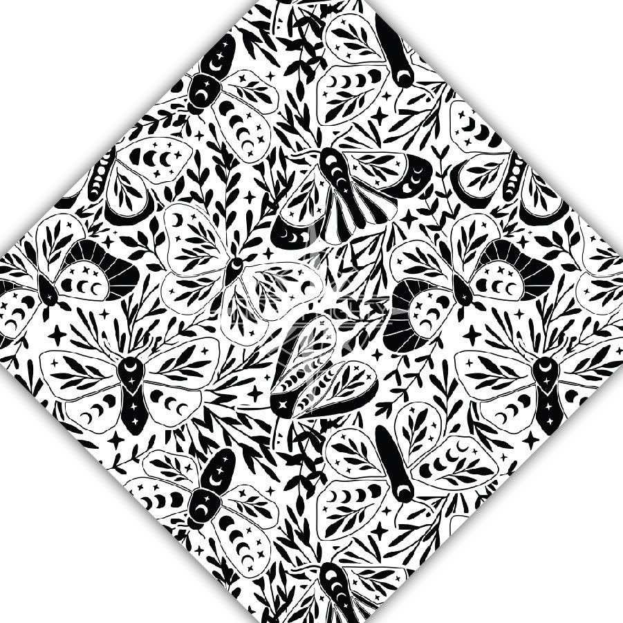 Black and White Butterflies