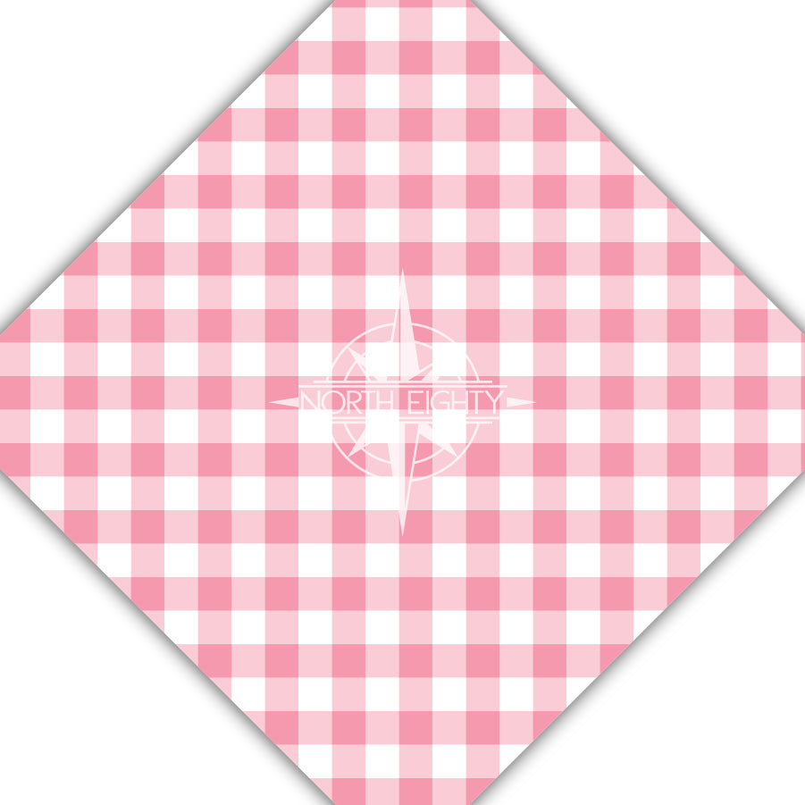 Bubble Gum Pink Gingham