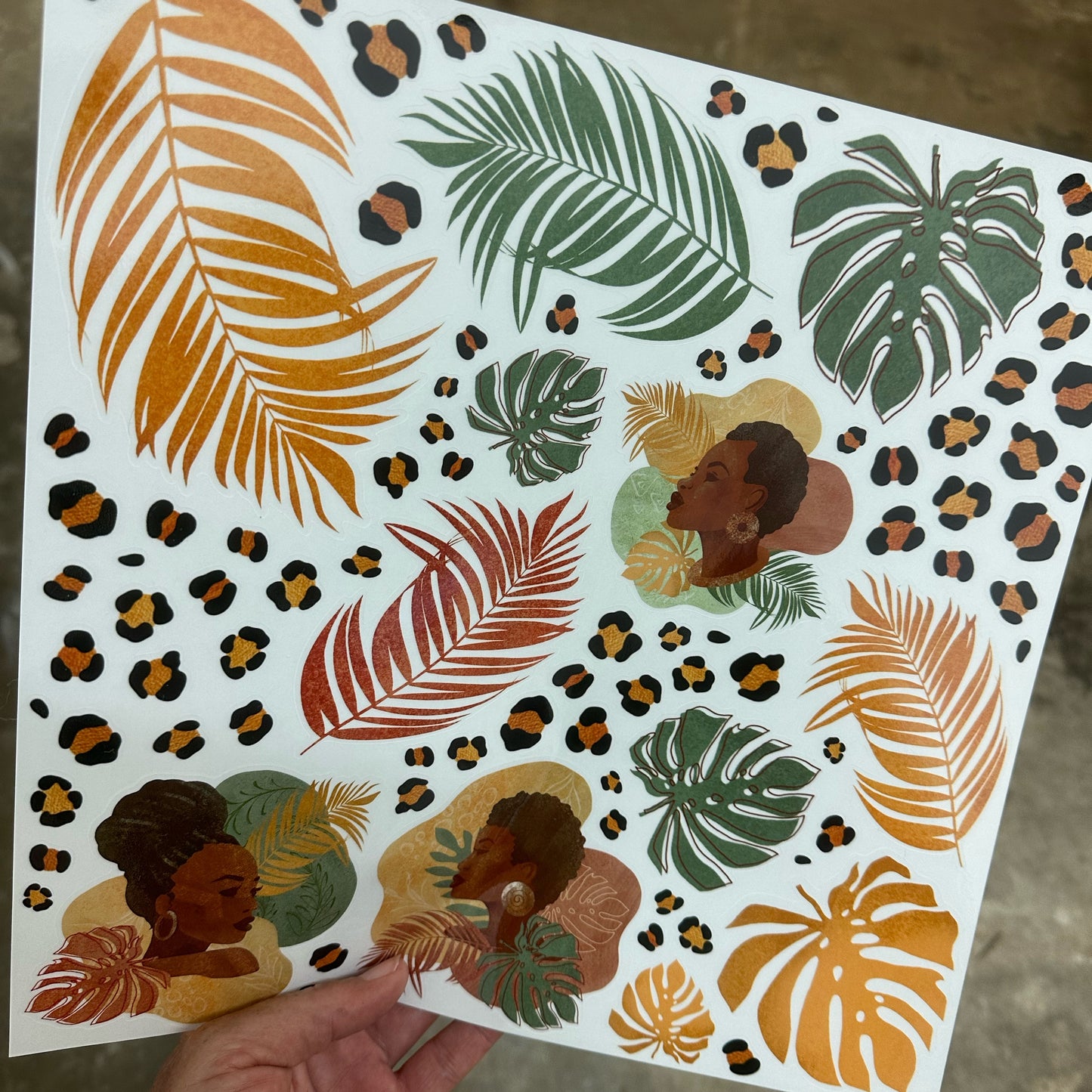 Beautiful Women Decal Sheet