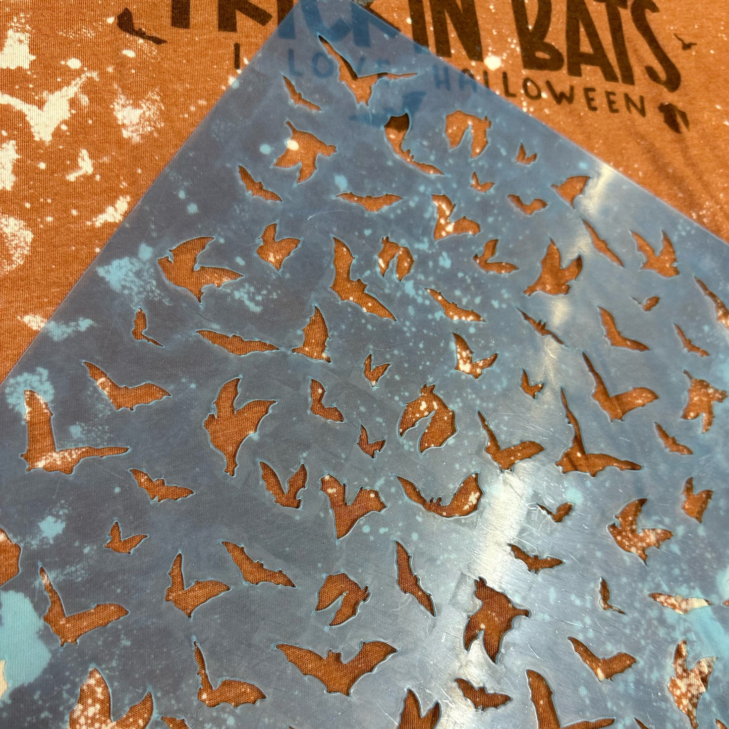 Bats Stencil