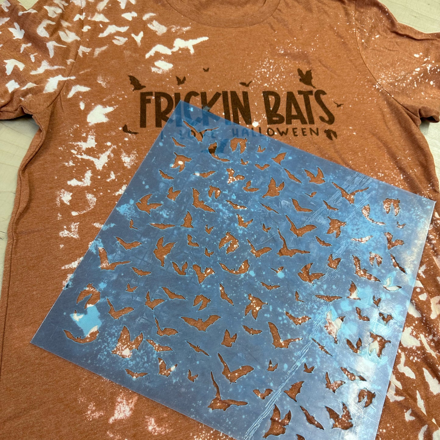 Bats Stencil