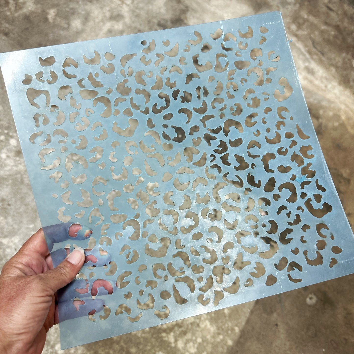 Leopard Stencil