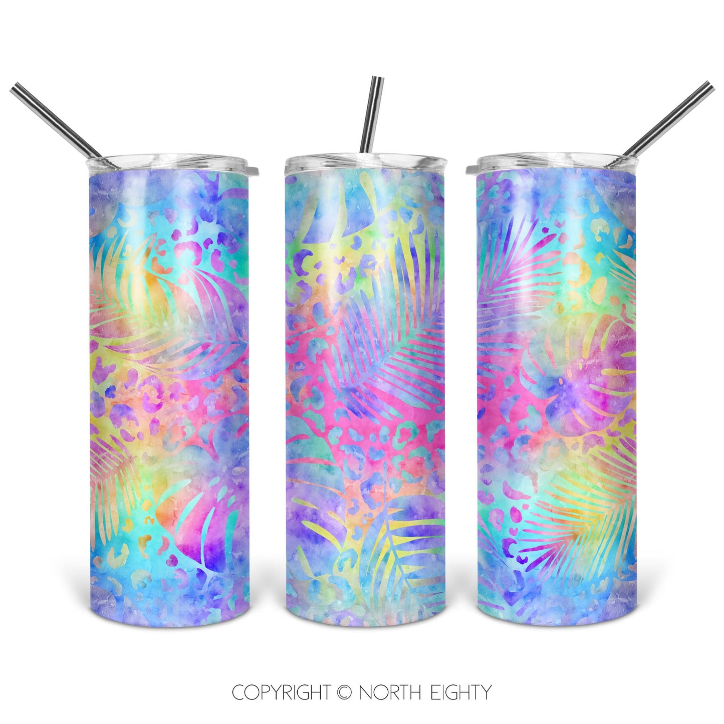 Leopard Monstera 2 Tumbler png
