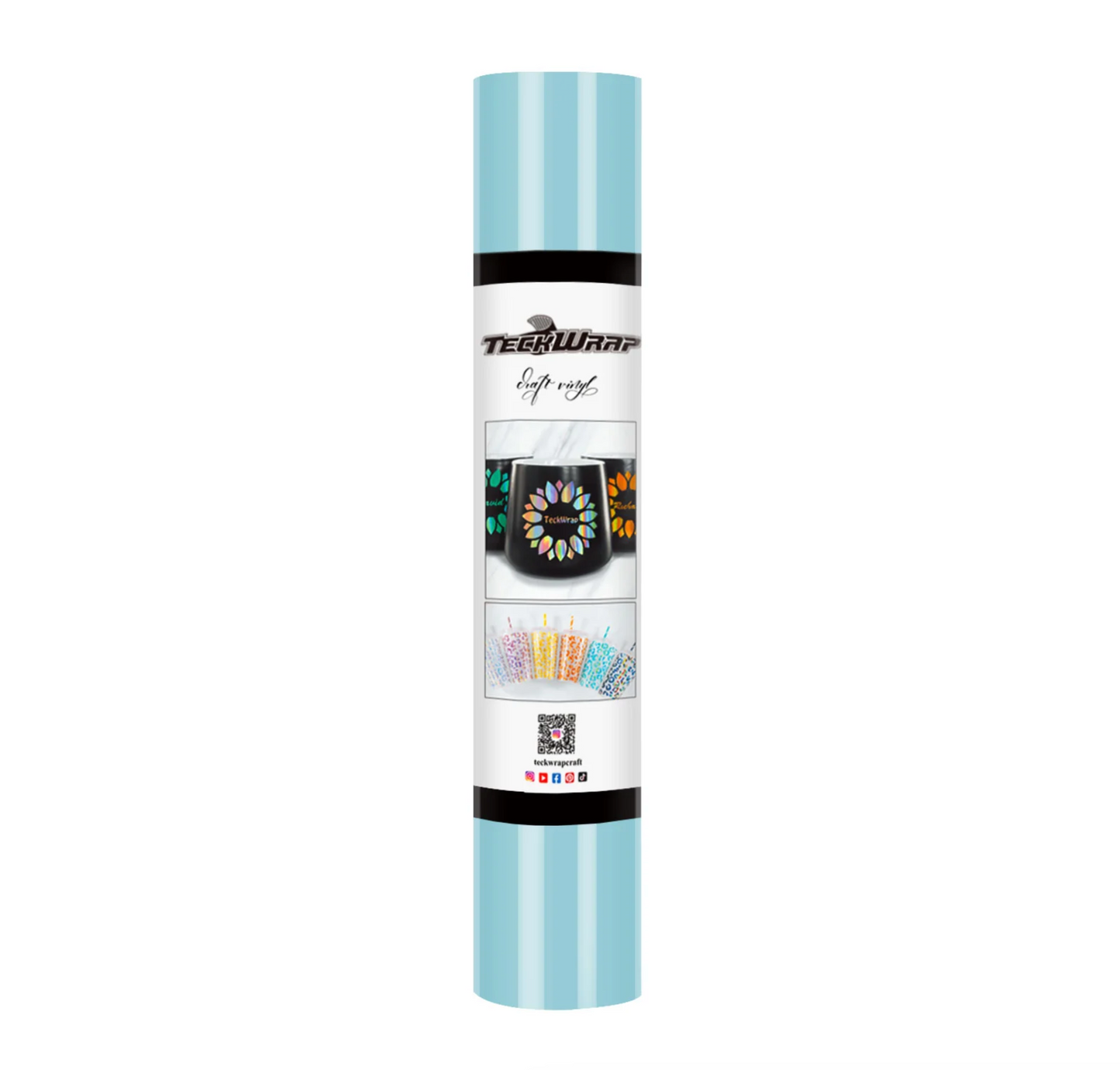 Powder Blue Glossy Adhesive