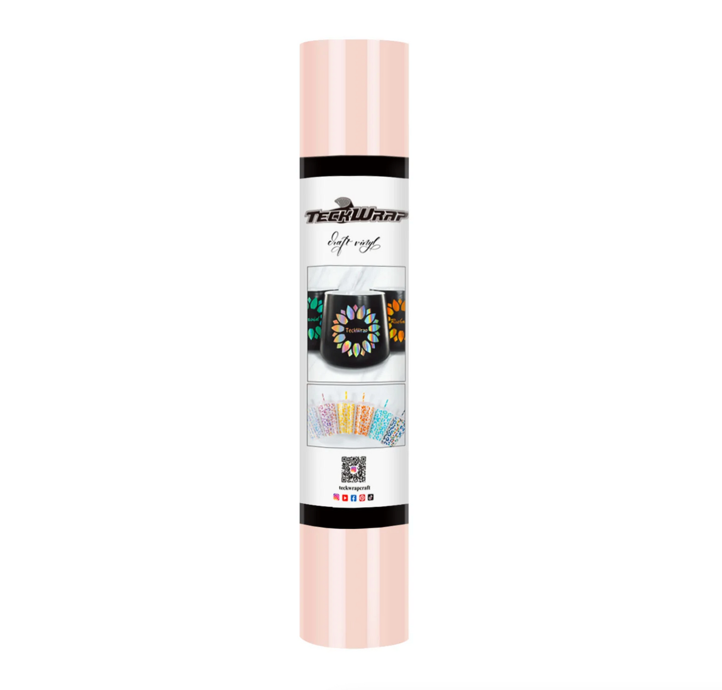 Pastel Pink Glossy Adhesive