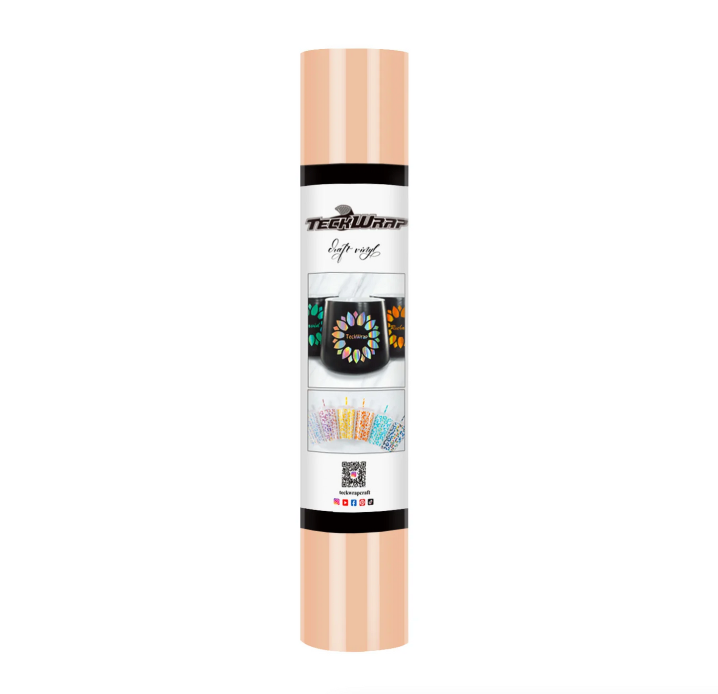 Shell Pink Glossy Adhesive