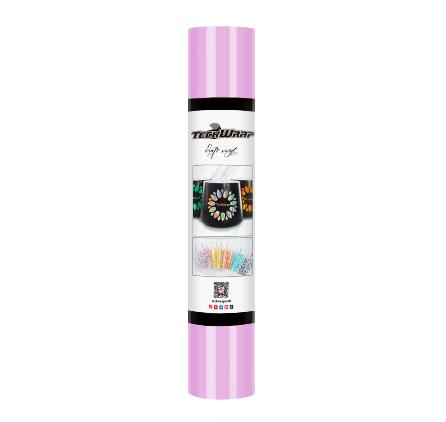 Pale Purple Glossy Adhesive