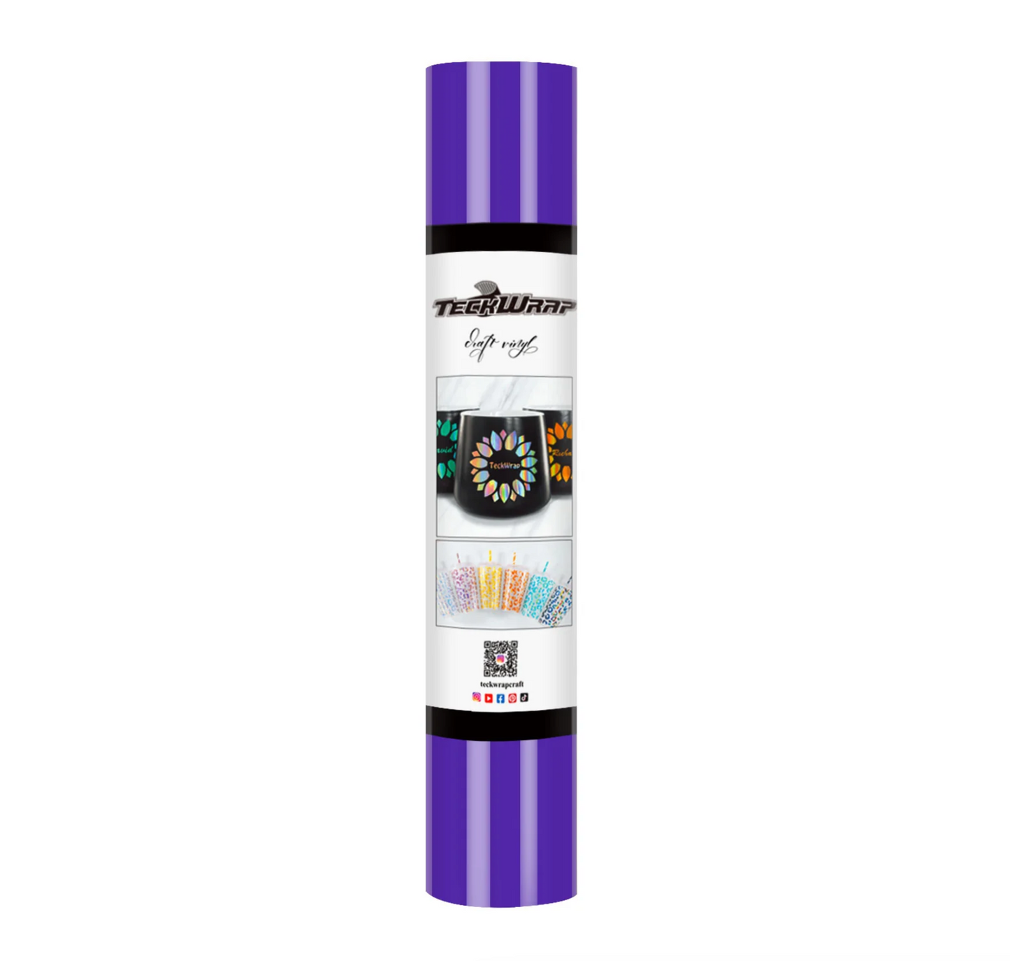 Brilliant Purple Glossy Adhesive