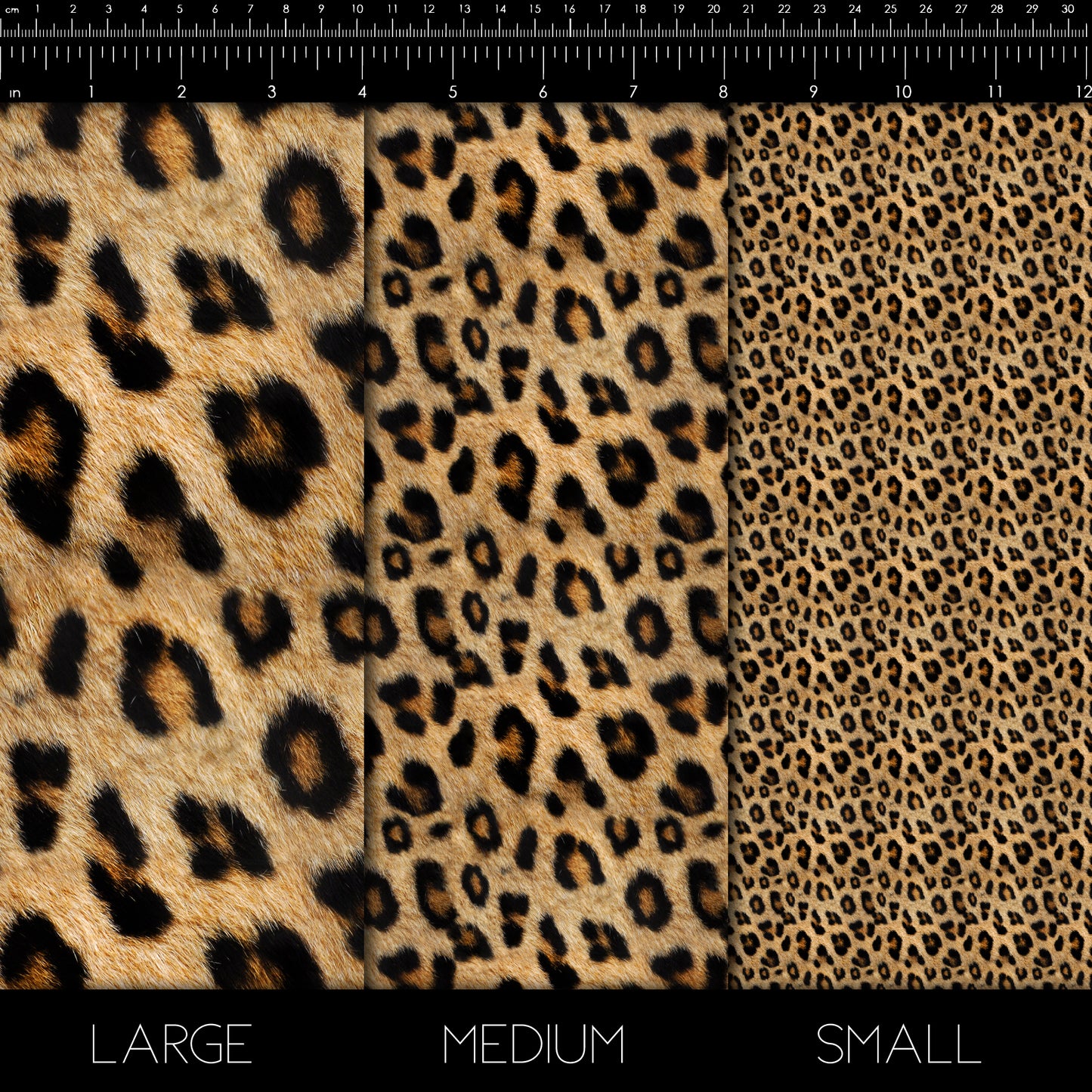 Real Leopard Print Dark