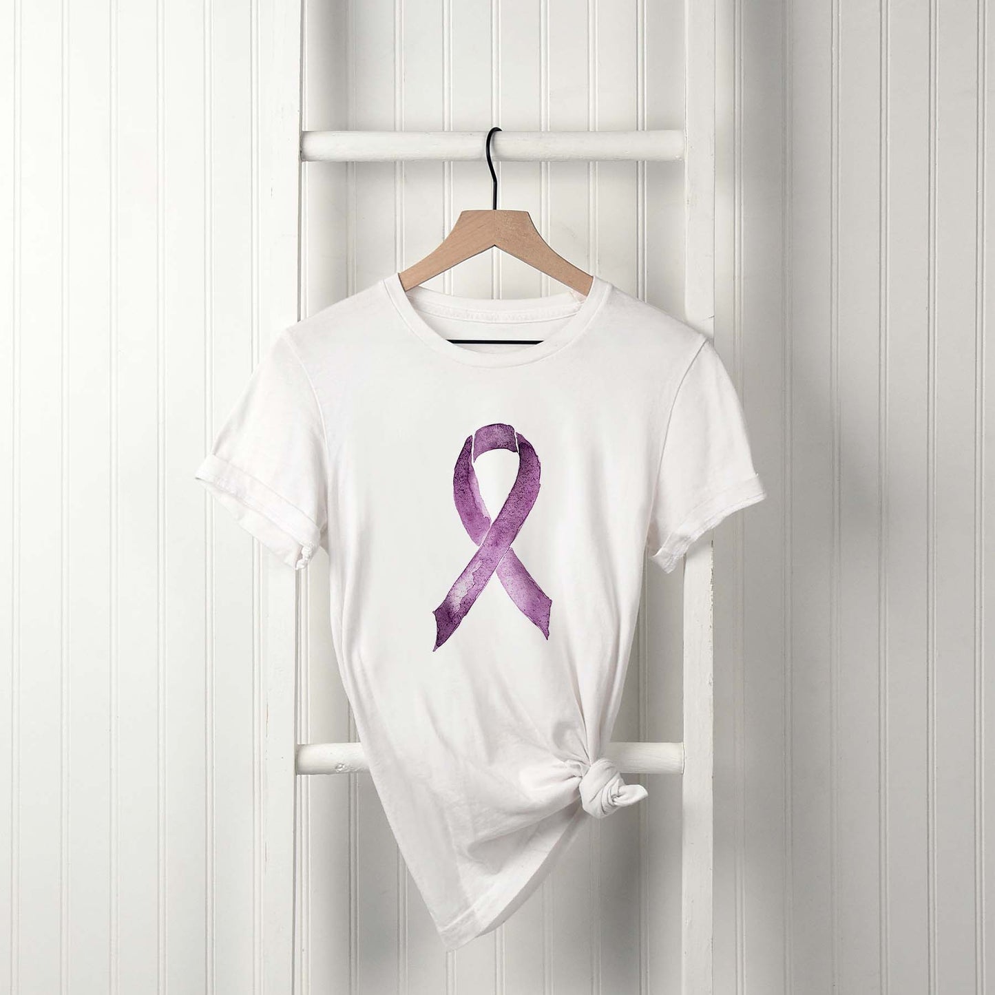 Purple Awareness Ribbon png