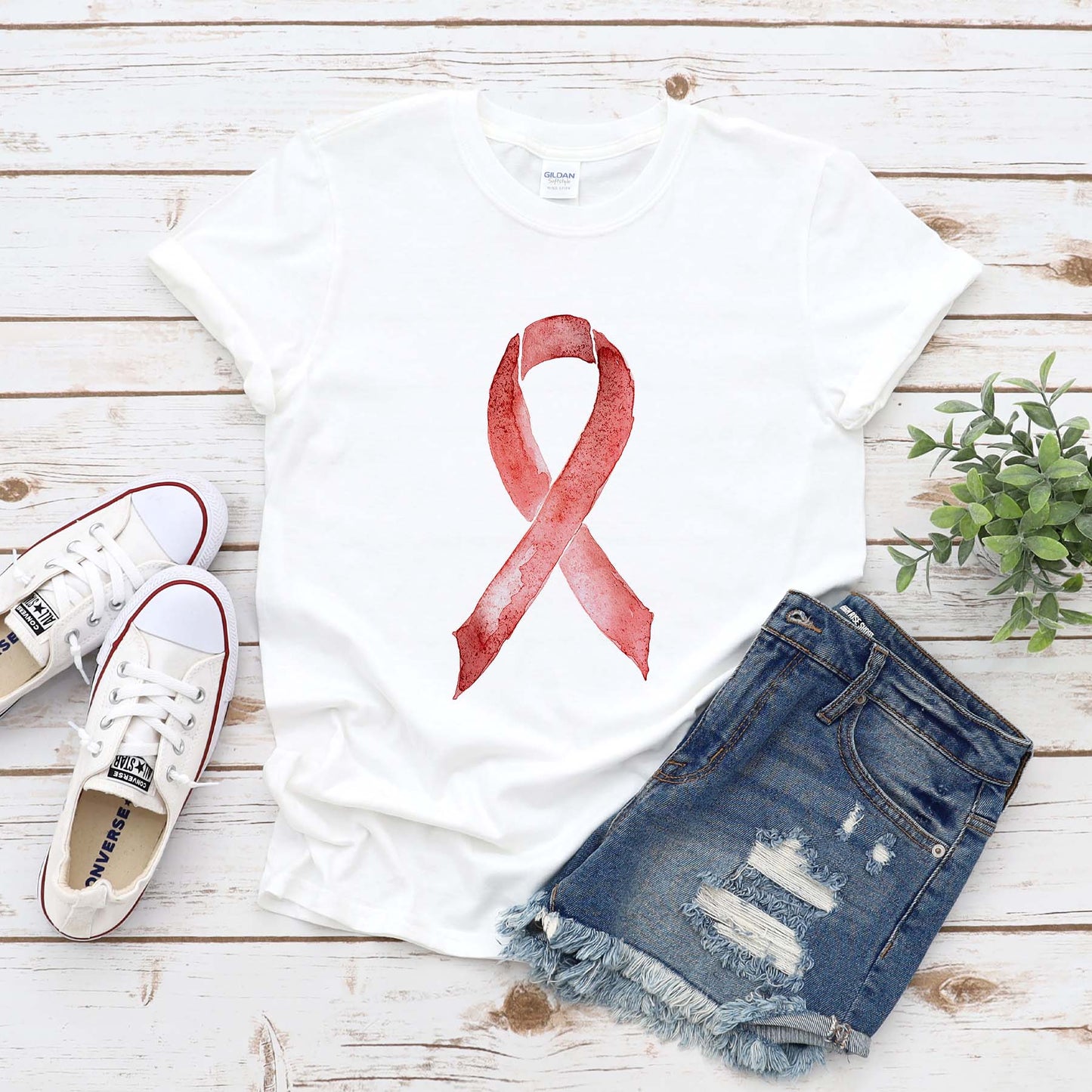 Red Awareness Ribbon png