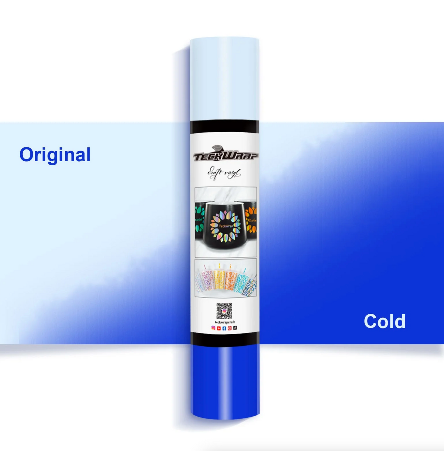 Deep Blue Cold Color Changing