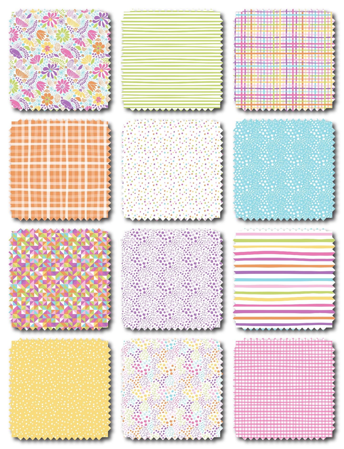 Spring Fling Digital Papers