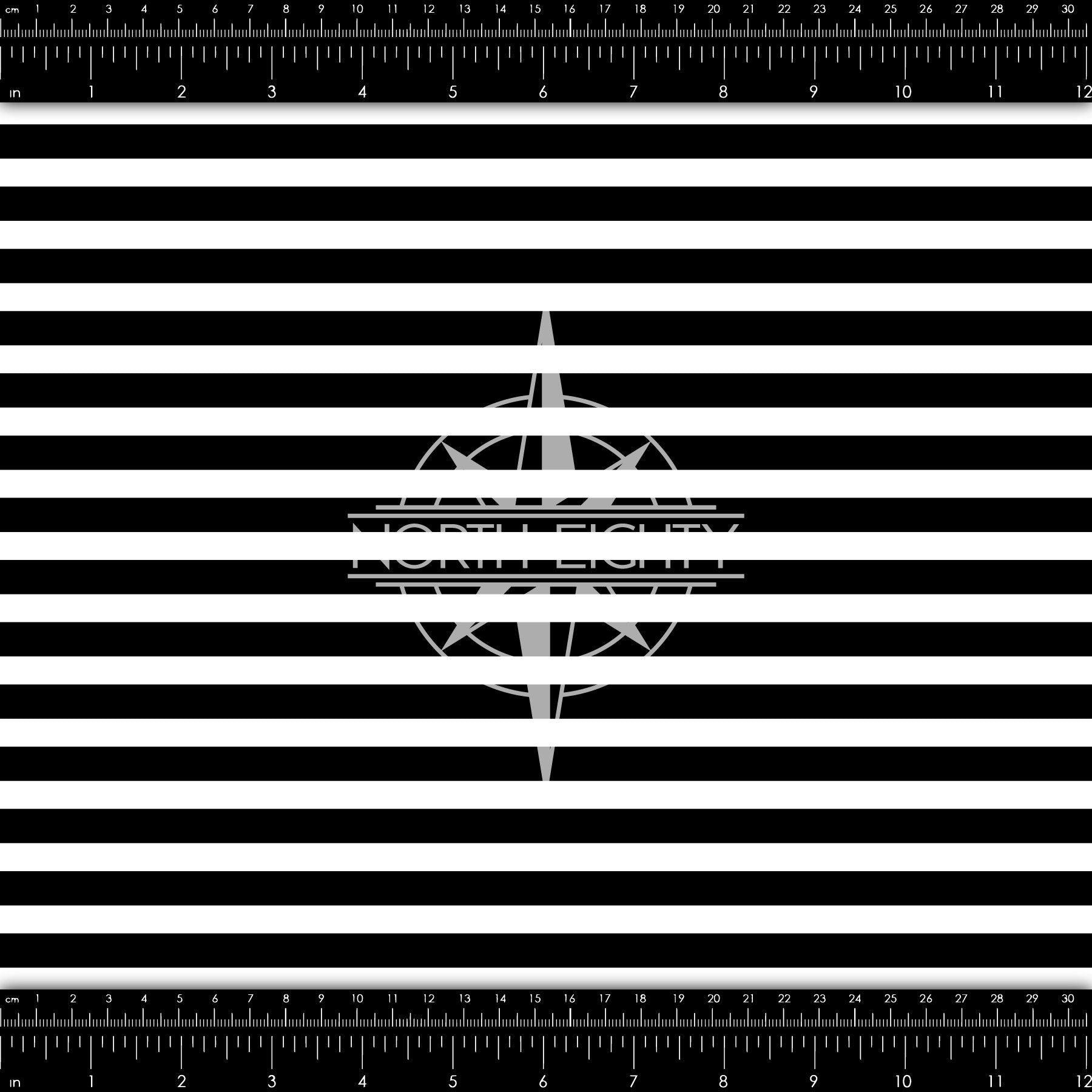 Black and White Stripe HTV - Striped Adhesive Vinyl - Wide Stripe - Vinyl - Adhesive Vinyl - Heat Transfer Vinyl - Sublimation - Paper