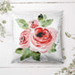 Rose Sublimation Digital Download - Flower Design PNG - Clip Art - Watercolor Rose - Waterslide