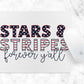 4th of July PNG Sublimation Design - Stars And Stripes Digital Download - Independence Day - Patriotic Waterside - Transfers - Memorial Day