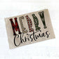 Christmas Sublimation Designs - Plaid - Leopard - Fill Letters - Sublimation Design - Merry Christmas png - Digital Download