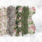 Sublimation Background Design - Brushstroke Background Digital Download - Floral Background png - Leopard