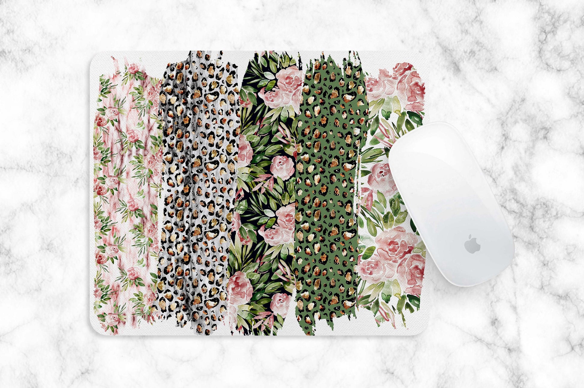 Sublimation Background Design - Brushstroke Background Digital Download - Floral Background png - Leopard