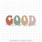 Good Vibes png - Good Vibes Sublimation Download - Clip Art - Boho - png - Manifesting