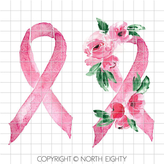 Pink Ribbon png - Pink Awareness Ribbon png - Ribbon Sublimation Digital Design - Watercolor - Awareness Ribbon - Breast Cancer png - Cancer