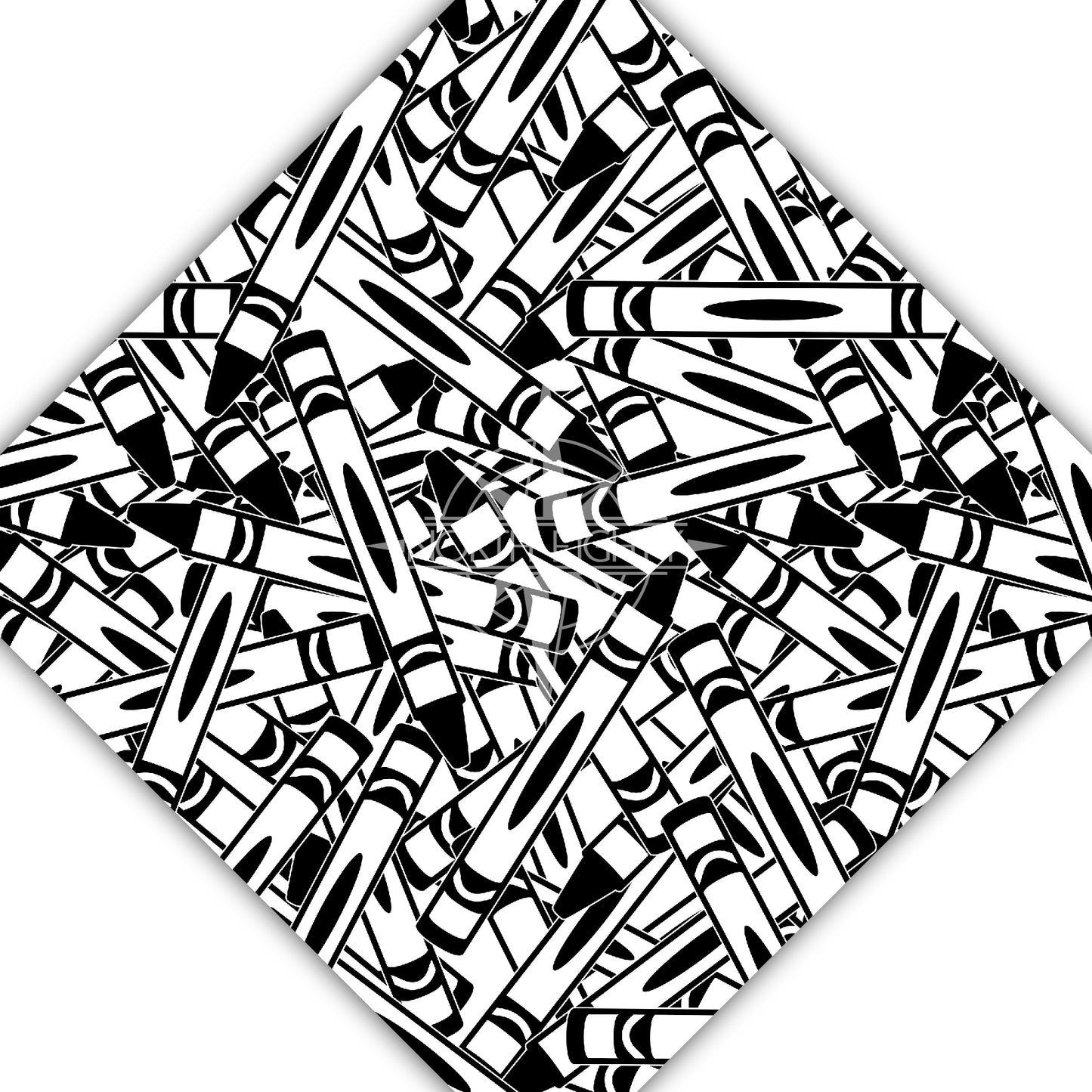 Black and White Crayons 1