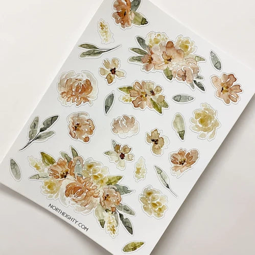 Boho Floral Decals