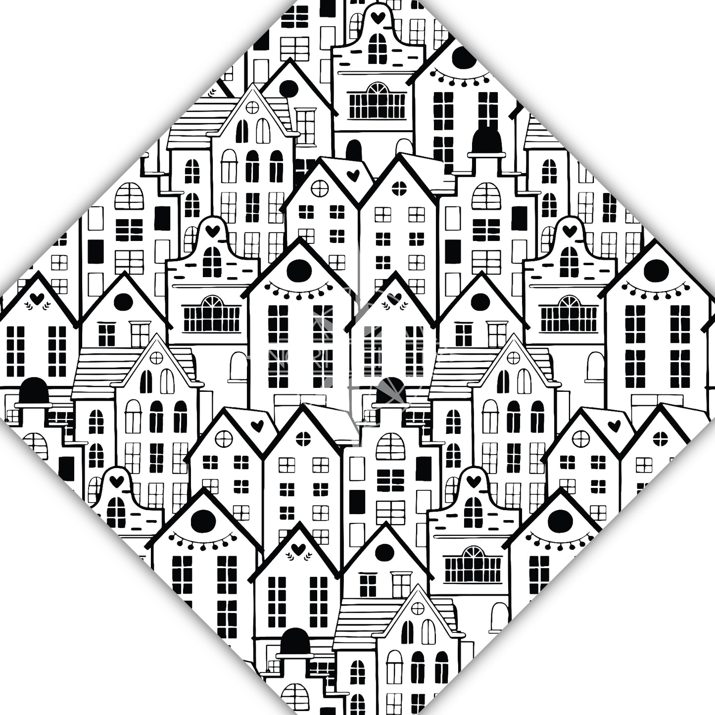 Black and White Houses