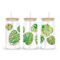Glass Can Monstera Svg