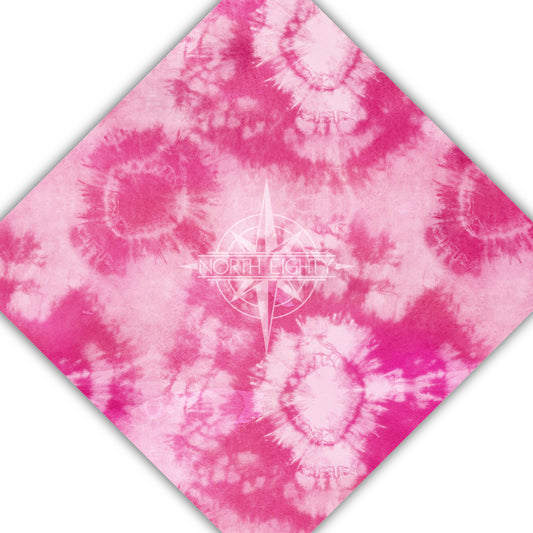 Hot Pink Watercolor Tie Dye