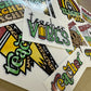 Retro Teacher Decal Pack