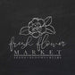 Fresh Flower Market svg cut file - Market Sign svg - Home Sign dxf file - svg cut file - Farmhouse svg - Farmhouse cut file - Market dxf