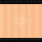 Striped Patterned Vinyl - Orange and White Stripe HTV