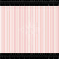 Striped Vinyl - Ballet Slipper Pink and White Stripe HTV