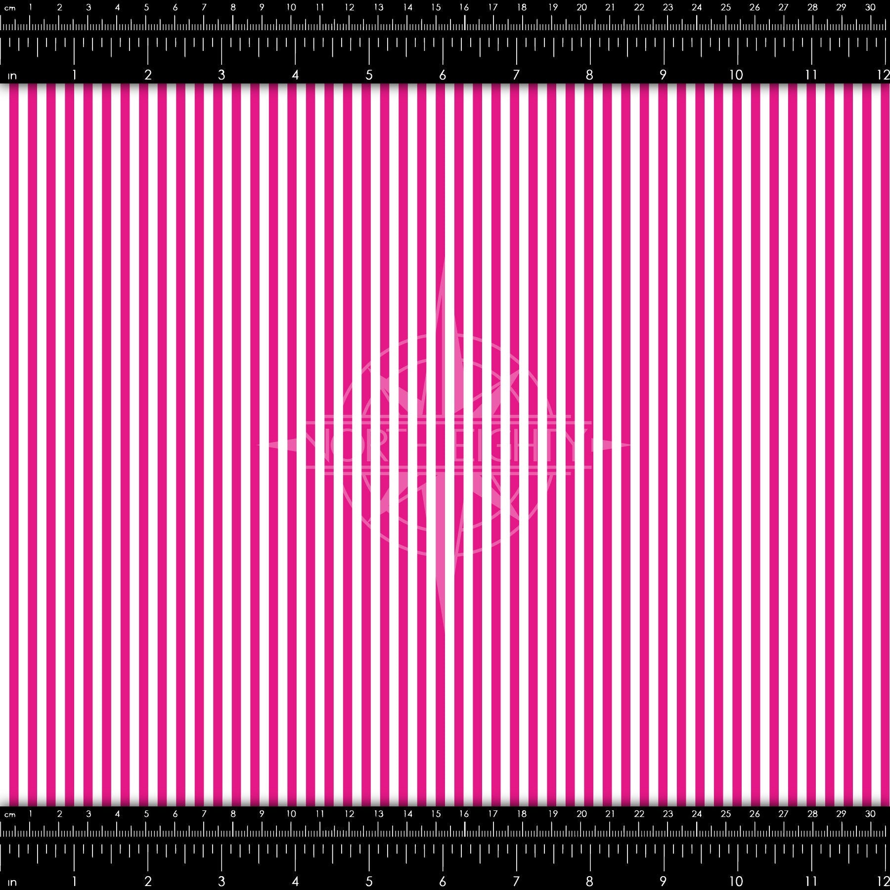 Striped Vinyl - Hot Pink and White Stripe HTV