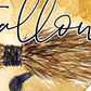Happy Halloween Sublimation Digital Download - Witch Waterslide - Halloween Clip Art - Watercolor Moon - Broom