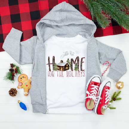 Christmas Sublimation  - Home For The Holidays png - Christmas Download - Watercolor Sublimation Design - Christmas