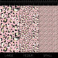 Pink Leopard htv Vinyl -  Animal Print Craft Vinyl - Leopard Vinyl - Adhesive Decal Pattern - Leopard Watercolor - Print Heat Transfer Vinyl