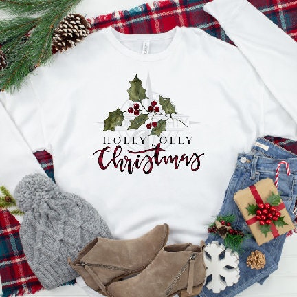 Christmas Sublimation Design Download - Holly Jolly Waterslide png Download - Clip Art - Sublimation Design - Christmas