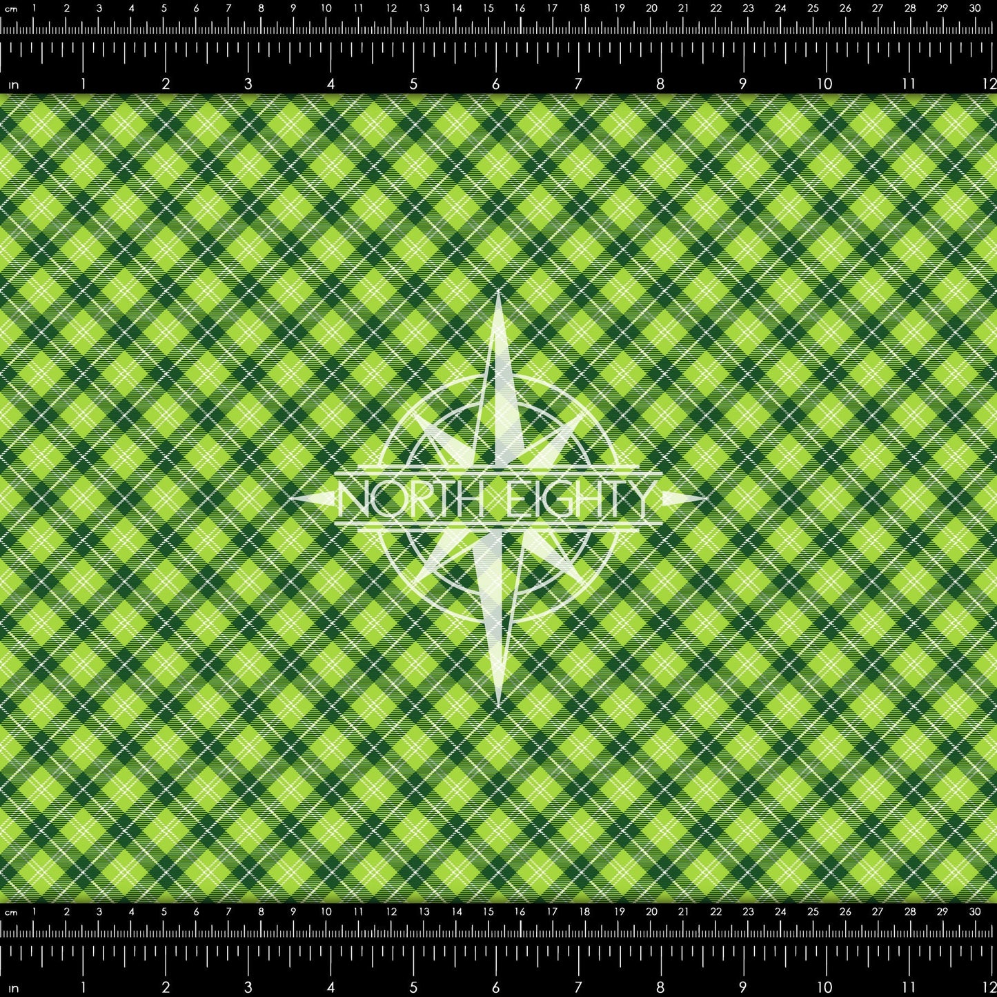Green Plaid Printed Vinyl -St Patrick's Day Heat Transfer Vinyl - Tartan - htv - Adhesive Vinyl - Sublimation - Paper - Plaid htv -