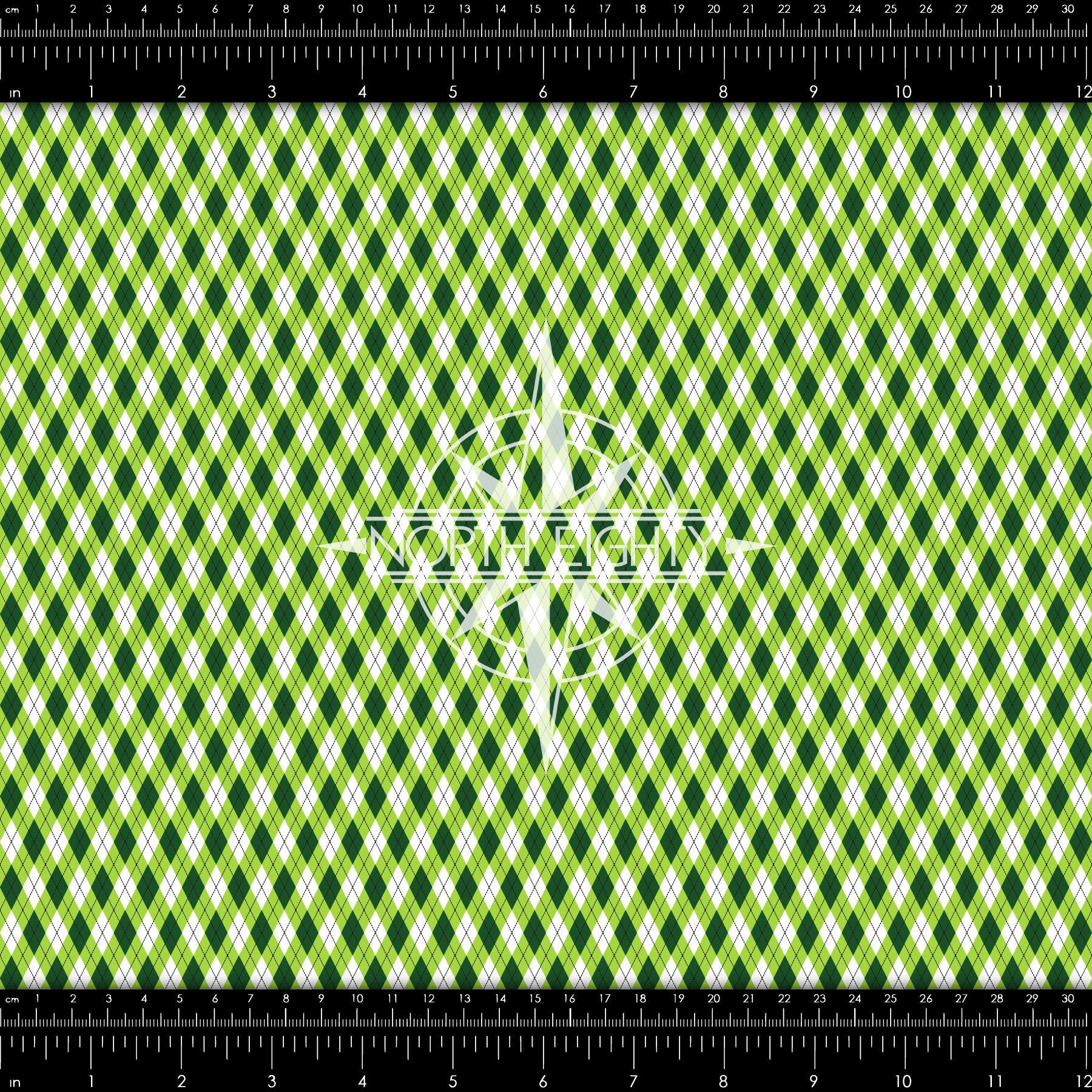 St Patrick's Day Heat Transfer Vinyl - Green Plaid Printed htv - Argyle - htv - Adhesive