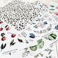 Floral Sticker Sheet - Vinyl Decals - Flower Sticker Pack - Waterproof - Laptop - Tumbler - Decals