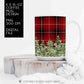 Christmas Coffee Cup Sublimation Design - Mug png - Clip Art - Watercolor Holly - 11 ounce mug design - 15 oz Coffee Cup Sublimation