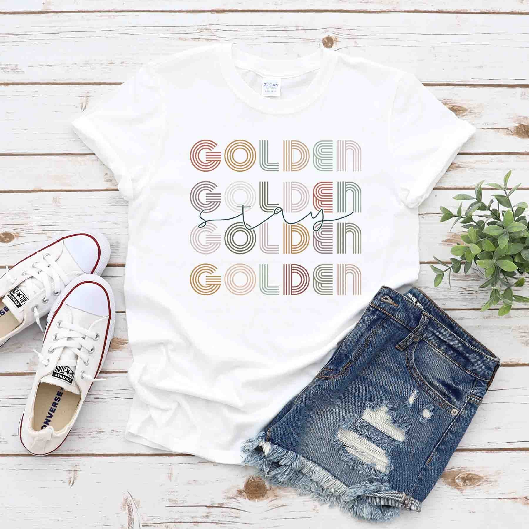 Stay Golden png - Good Vibes Sublimation Download - Clip Art - Boho - png - Golden - Stay Golden - Printable