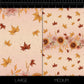Fall Vinyl - Autumn Printed Adhesive Vinyl - Fall htv - Craft Vinyl - Sublimation Roll - Paper - Fall - Vinyl - Autumn