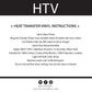 Christmas htv - Poinsettia - Holiday Vinyl - Printed Adhesive and Heat Transfer Vinyl