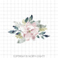 Magnolia Sublimation Design png - Flower Transfer Digital Download - Waterslide Clip Art - Floral Sublimation Download