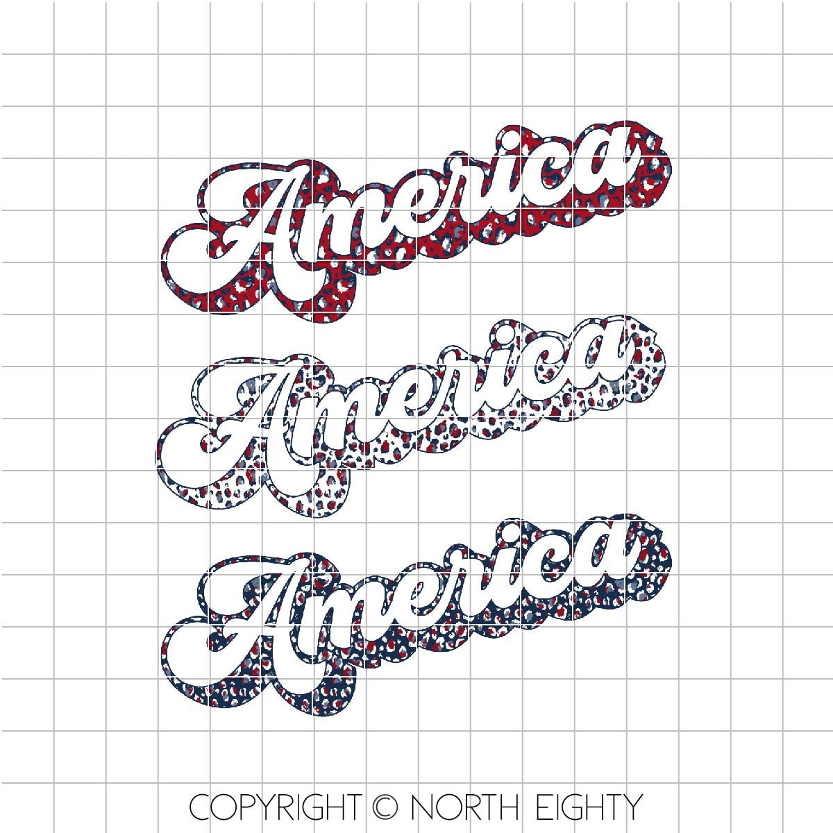 4th of July Sublimation Design Download - America PNG Set - Patriotic Digital Download - Sublimation Design