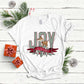 Christmas Sublimation Design Download - Joy To The World - Waterslide png Download- Christmas Clip Art - Deer Sublimation Design