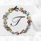 Christmas png - Wreath Digital Download - Round Wreath Clip Art - Door Hanger Sublimation Design - Ornament png